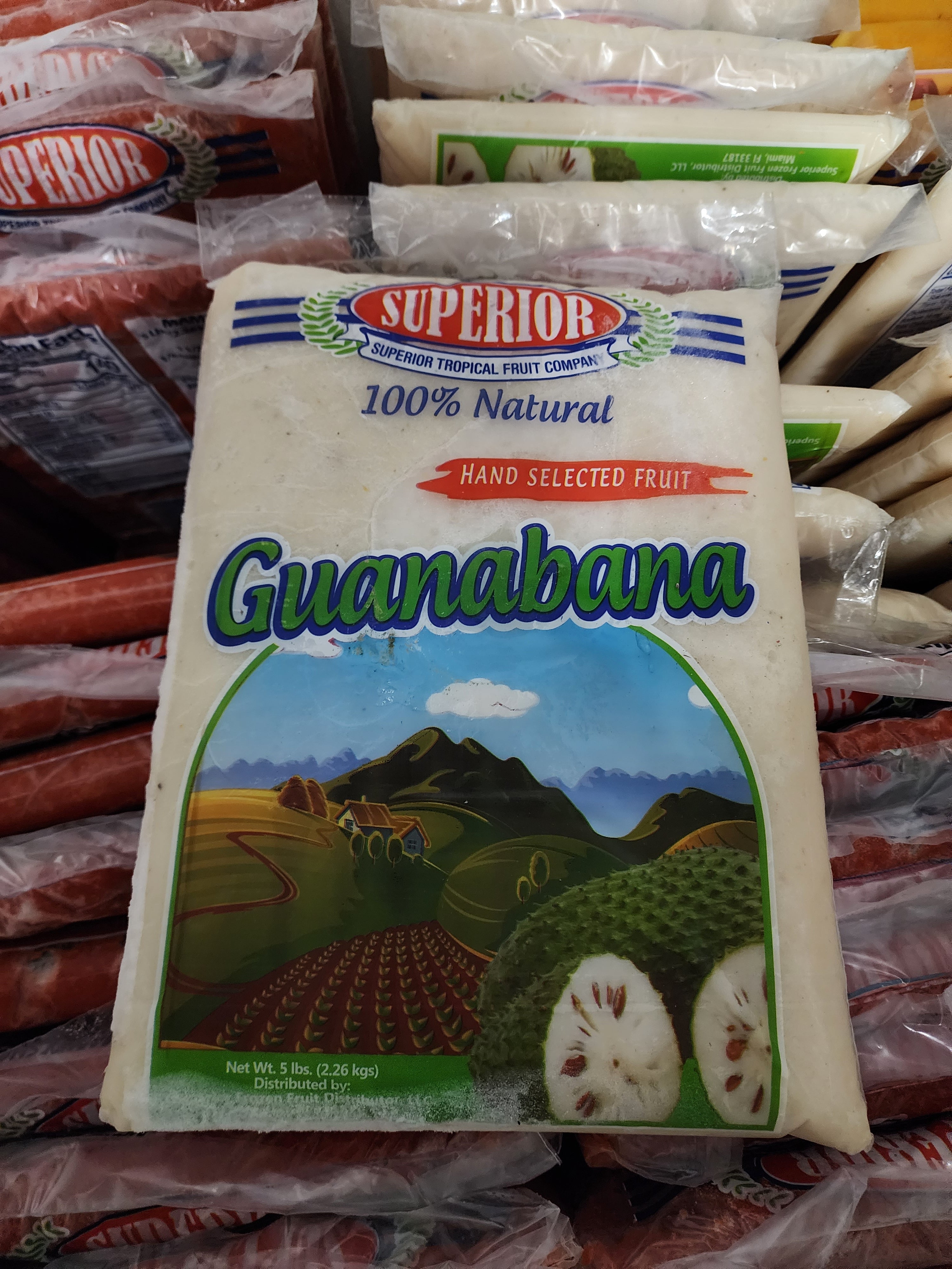 PULPA DE GUANABANA 5 lbs (Soursop)