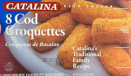 CROQUETAS DE BACALAO 1.2 OZ